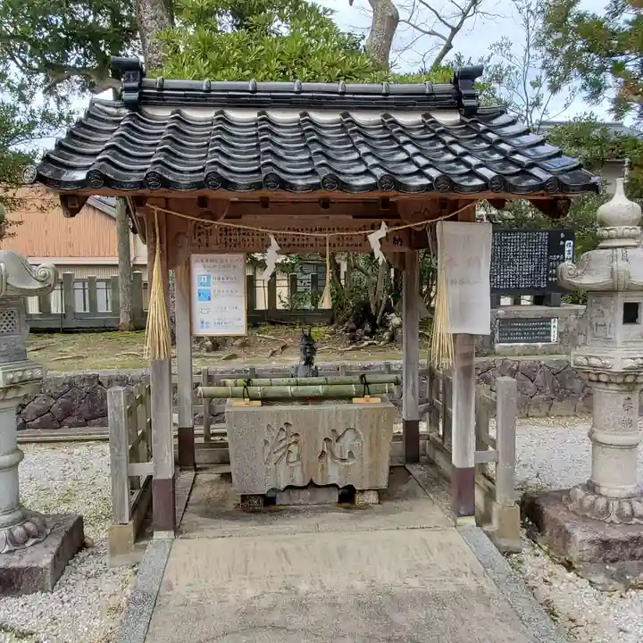 住吉神社の手水舎