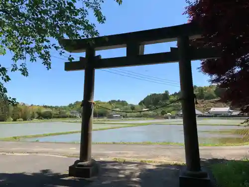 桑名神社の鳥居