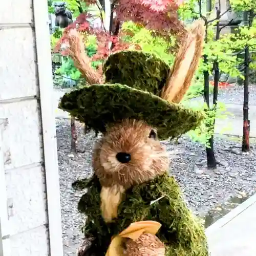 彌彦神社　(伊夜日子神社)の像