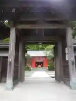 荏柄天神社の山門・神門