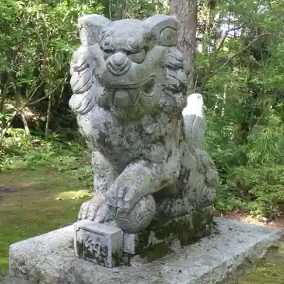 立山多賀宮の狛犬