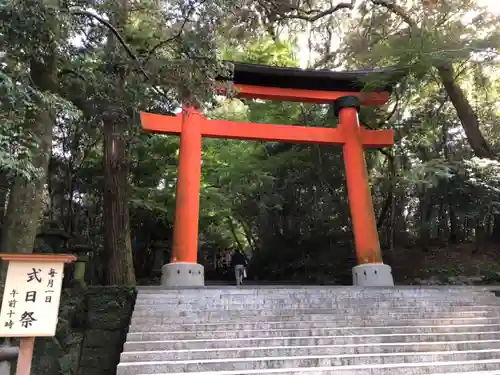 宇佐神宮の鳥居