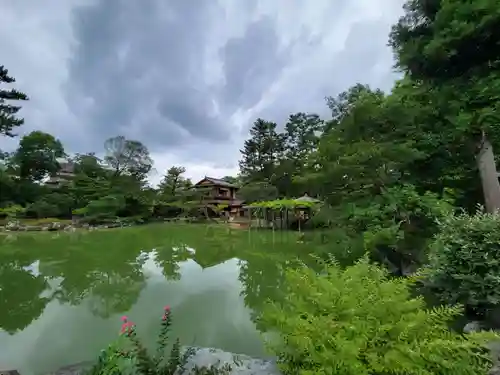 嚴島神社 (京都御苑)の庭園