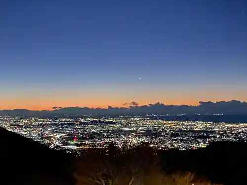 大山阿夫利神社の景色