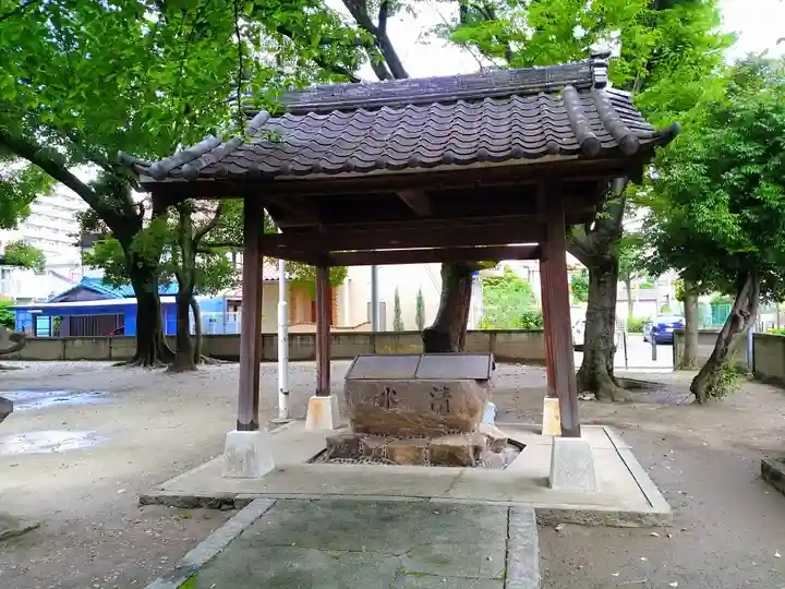 神明社(四番町神明社)の手水舎