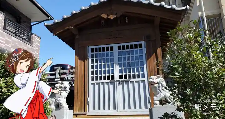 諏訪神社の本殿・本堂