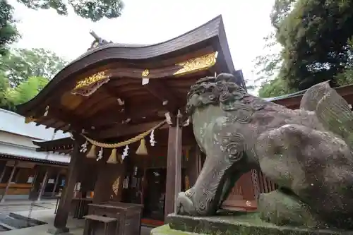 岩槻久伊豆神社の狛犬