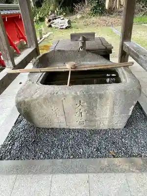 大森宮の手水舎
