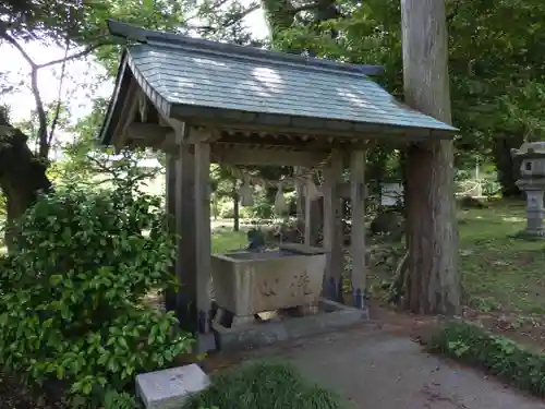 鹿嶋神社の手水