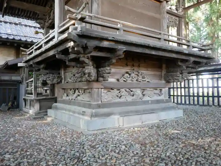 北熊井諏訪社の本殿・本堂