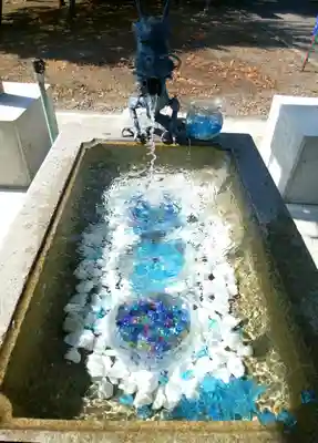 鹿追神社の手水舎
