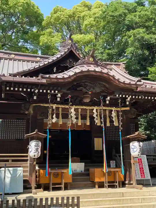 代々木八幡宮の本殿・本堂