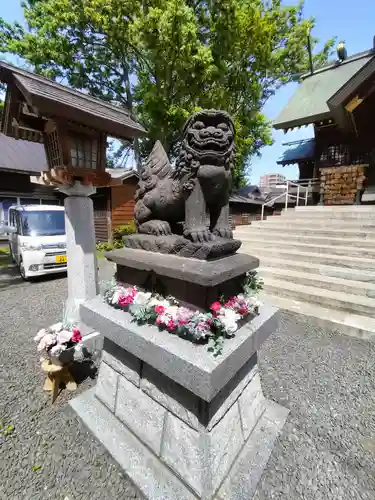 札幌諏訪神社の狛犬