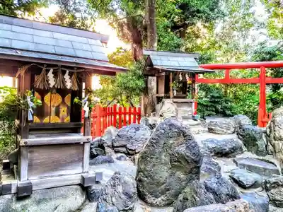 鹿島稲荷社の末社・摂社