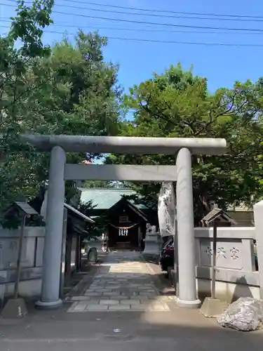 水天宮の鳥居