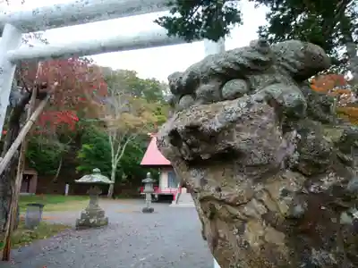 厚岸神社の狛犬
