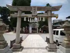 川越八幡宮の鳥居