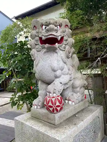 菊名神社の狛犬