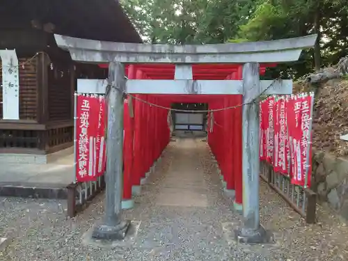 七所神社（百々七所神社）の鳥居