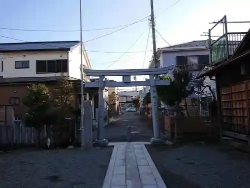 松延神社の鳥居