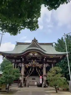 諏訪神社の本殿・本堂