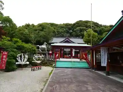 加紫久利神社の本殿・本堂