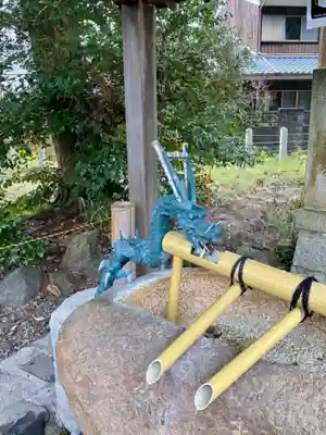 新宮神社の手水舎