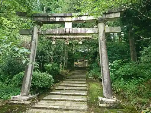 五皇神社の鳥居