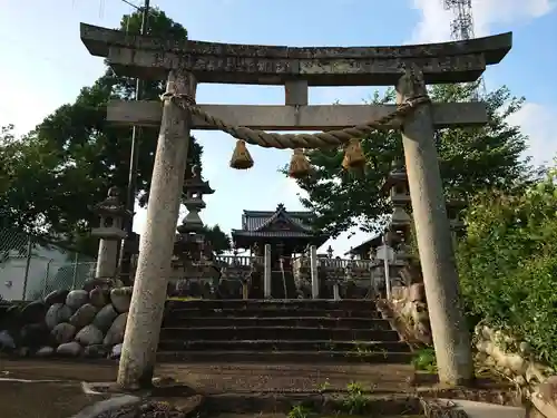 二ﾉ宮神社の鳥居