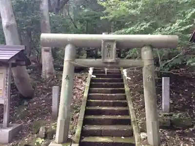 那須温泉神社の鳥居