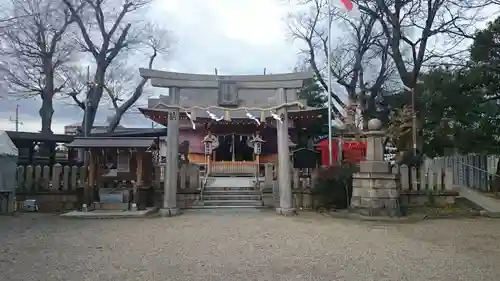 白井神社の鳥居