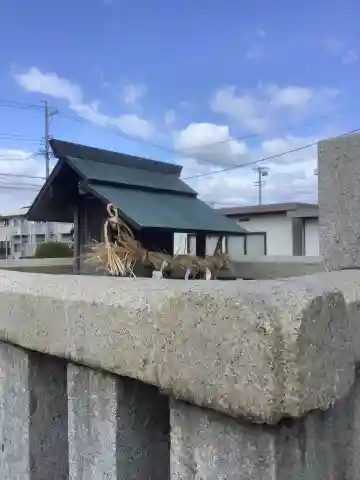 大畑ちびっ子広場の神社の本殿・本堂