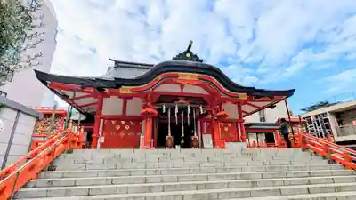 花園神社の本殿・本堂