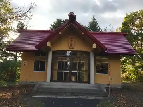 赤井川神社の本殿・本堂