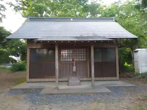 産土明神の本殿・本堂