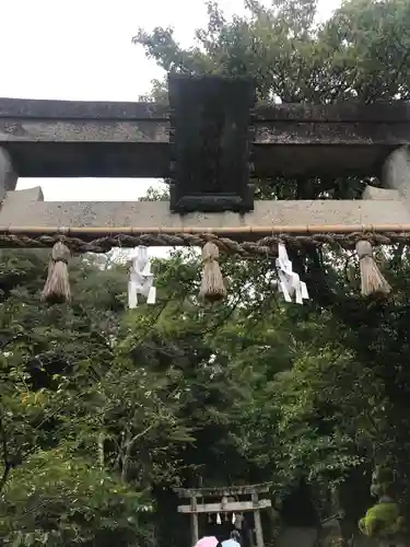 玉作湯神社の鳥居