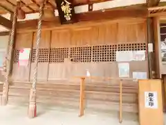 川田八幡神社の本殿