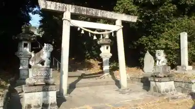 熊野神社(亀首町)の鳥居