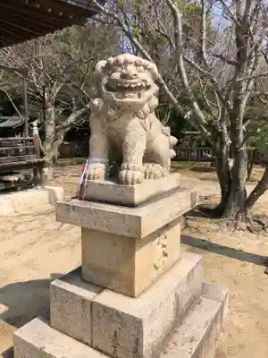 伊和都比売神社の狛犬
