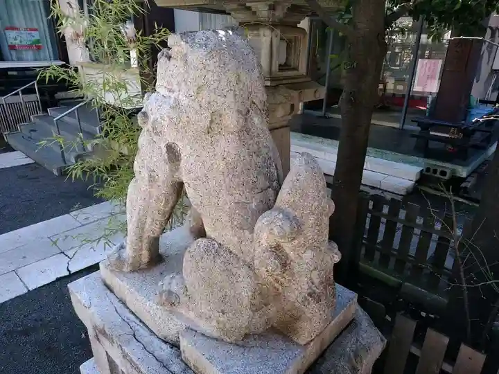 天祖神社の狛犬