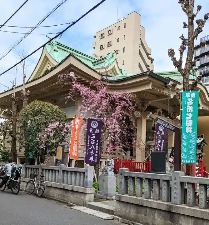 矢先稲荷神社の本殿・本堂