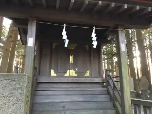 北口本宮冨士浅間神社の末社