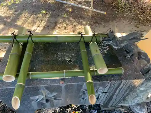 藤井神社（追分藤井神社）の手水舎