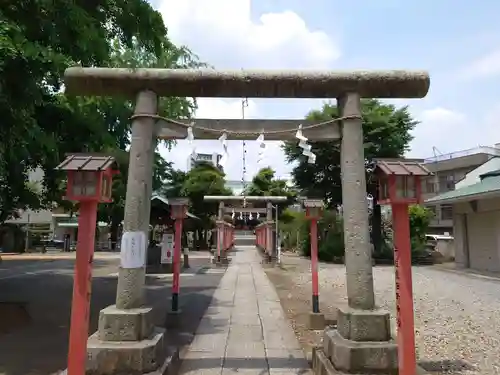 千住神社の鳥居