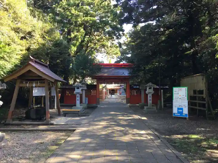 息栖神社の山門・神門