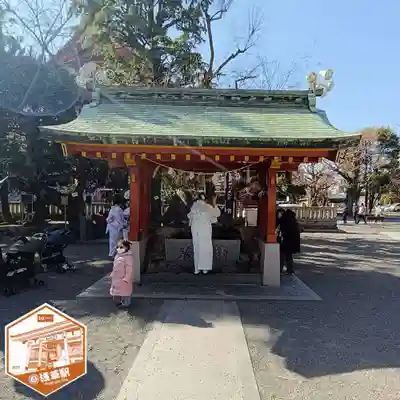 浅草神社の手水舎