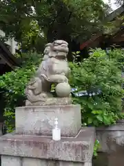 御霊神社の狛犬