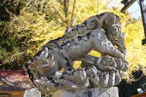 古殿八幡神社の狛犬