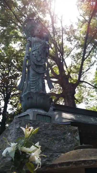 長久寺の像