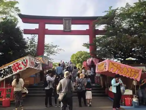 亀戸天神社の鳥居